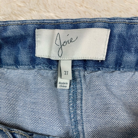 Joie Sorren Braided Button Front Denim Skirt - Picture 5 of 6